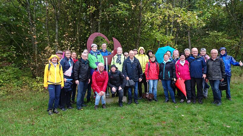 Die wettererprobte TGK-Wandergruppe.