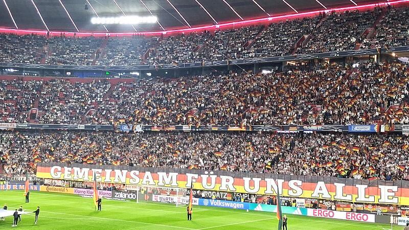 Die ZDF-Kameras fingen beim deutschen L&auml;nderspiel gegen Serbien in M&uuml;nchen nicht alles ein.