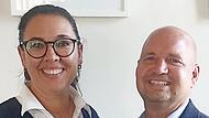 Sie f&uuml;hren f&uuml;r die n&auml;chsten sechs Jahre die Geschicke der VG und d&uuml;rfen auch Paare trauen: Sandra Berlacher und Jan Heller.