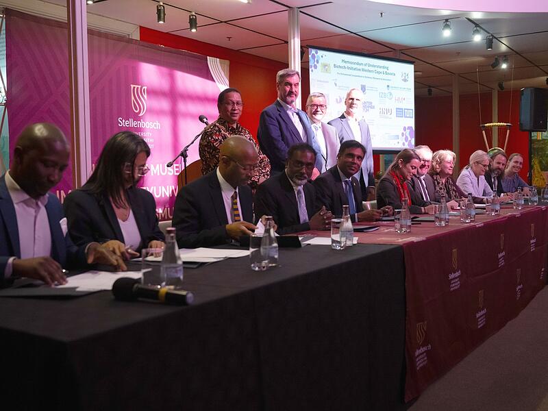 Bayerns Ministerpräsident Söder in Südafrika