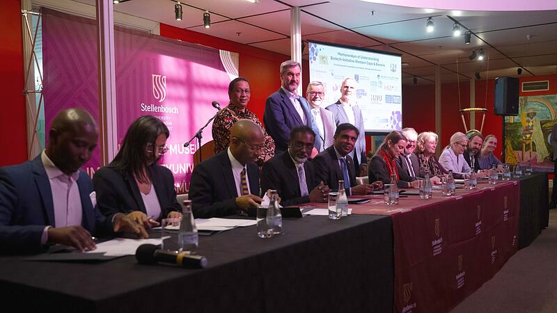 Bayerns Ministerpräsident Söder in Südafrika