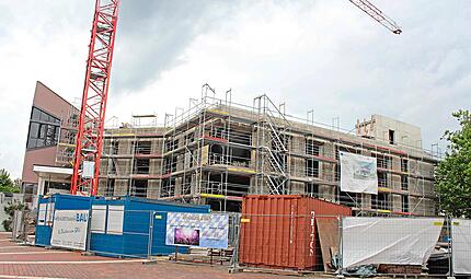 Finanziell im Plan befindet sich das R&ouml;dentaler Gro&szlig;projekt &bdquo;Rathaus&ldquo;. Bei der baulichen Umsetzung kam es zu einer kleinen Verz&ouml;gerung.Martin Rebhan