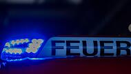Feuerwehrauto im Einsatz Feuerwehrauto im Einsatz