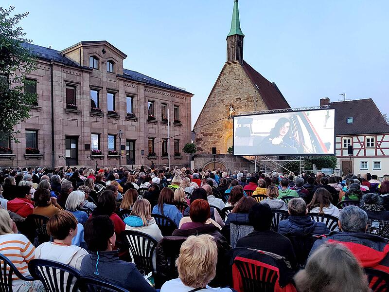 Vergangenes Jahr war das Freiluftkino in Herzogenaurach ein voller Erfolg.