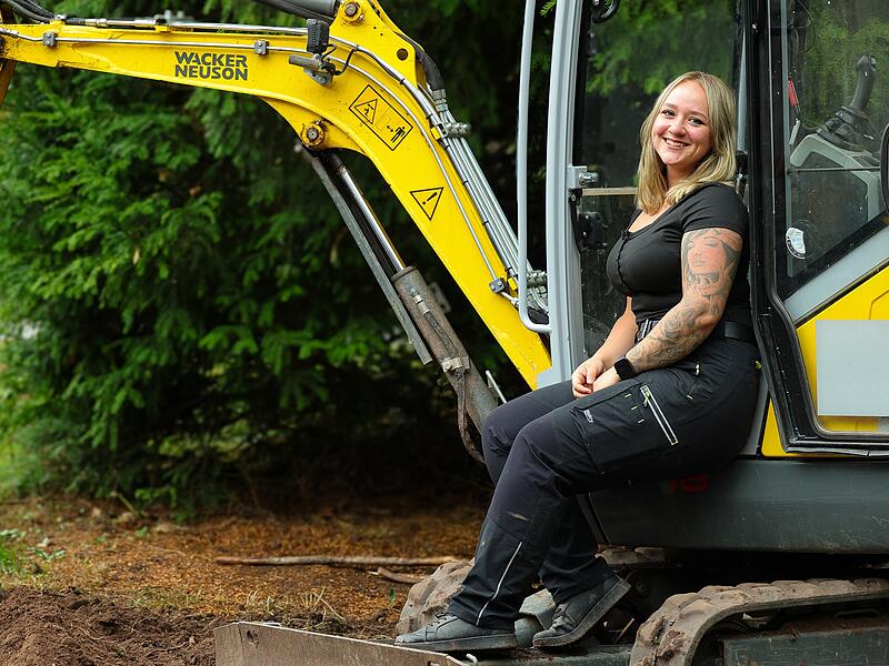 Maya Scheel ist Maurerin aus Leidenschaft und Botschafterin f&uuml;r Frauen im Handwerk.