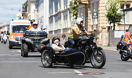 Toy RunFahrt der Gef&uuml;hle durch Bamberg