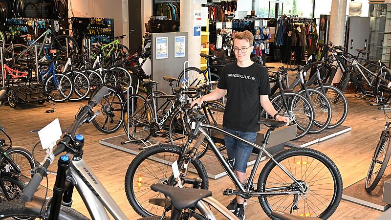 Bernd He&szlig; wird auch in Zukunft Radinteressierte in Baunach willkommen hei&szlig;en und sie beim Fahrradkauf beraten.