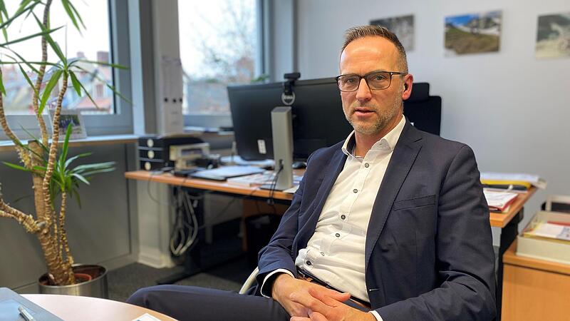 J&uuml;rgen Metz, Abteilungsleiter Kreisangelegenheiten am Landratsamt Bad Kissingen, sieht Vorteile in der wirtschaftlichen Struktur des Landkreises.