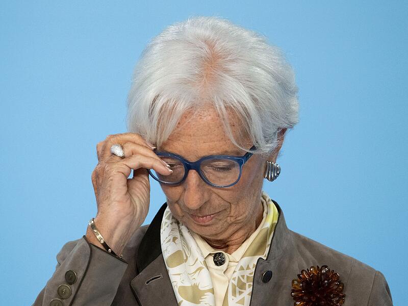 EZB-Ratssitzung mit Zinsentscheidung - Lagarde