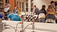 Spannende Versuche gab es im Fach Physik