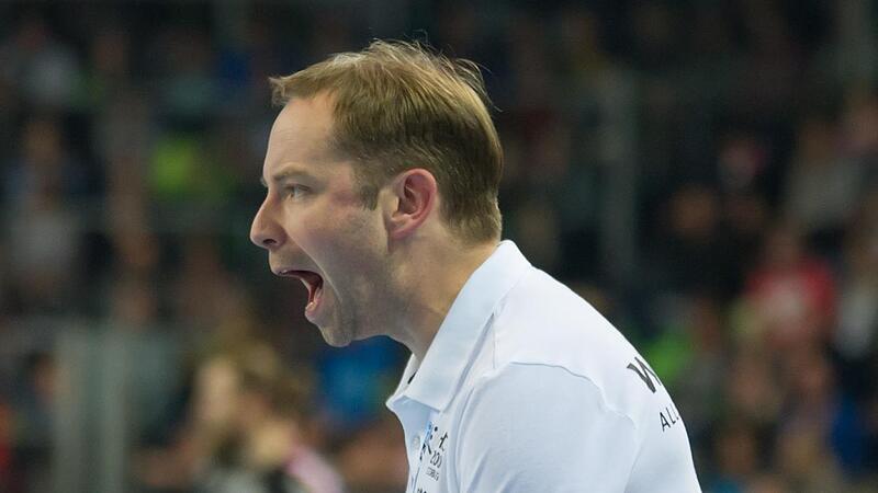 Jan Gorr als HSC-Trainer in etwas j&uuml;ngeren Jahren.