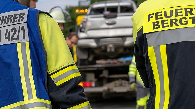 Schwerer Verkehrsunfall bei Bergtheim Schwerer Verkehrsunfall bei Bergtheim