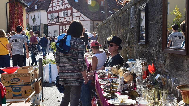 Herbstmarkt in M&uuml;nnerstadt am 13. Oktober