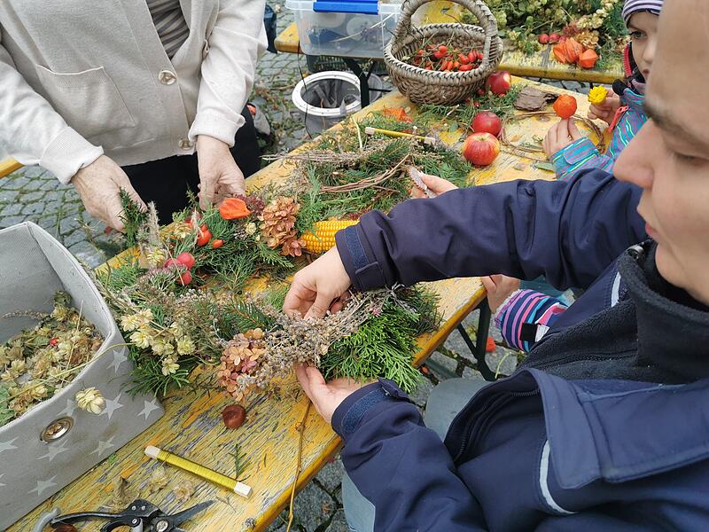Beim Herbstmarkt im Mönchshof gibt es einiges zu erleben. Beim Herbstmarkt im Mönchshof gibt es einiges zu erleben.