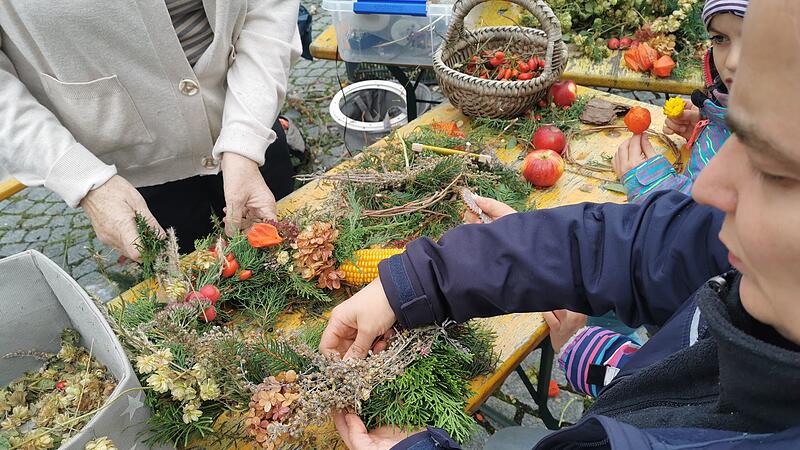 Beim Herbstmarkt im M&ouml;nchshof gibt es einiges zu erleben.