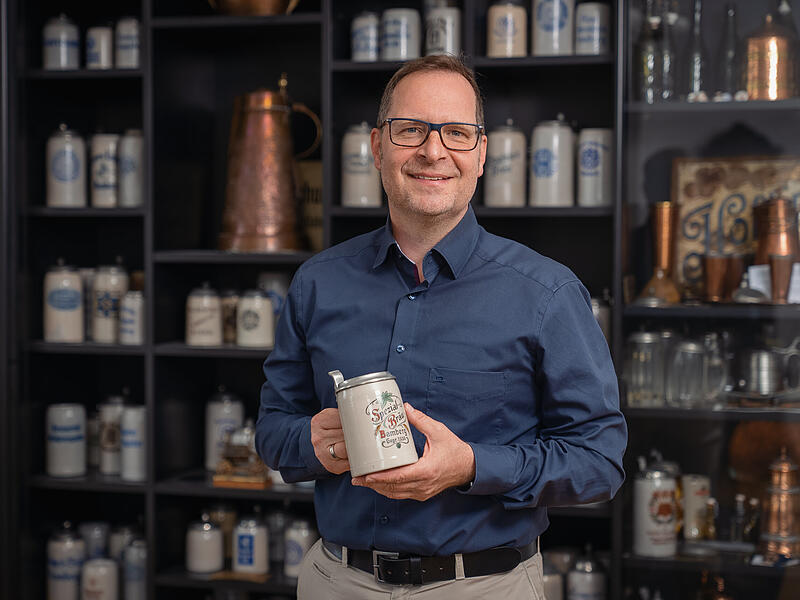 Niemand kennt sich so gut mit der Bamberger Brauereigeschichte aus wie Autor Christian Fiedler