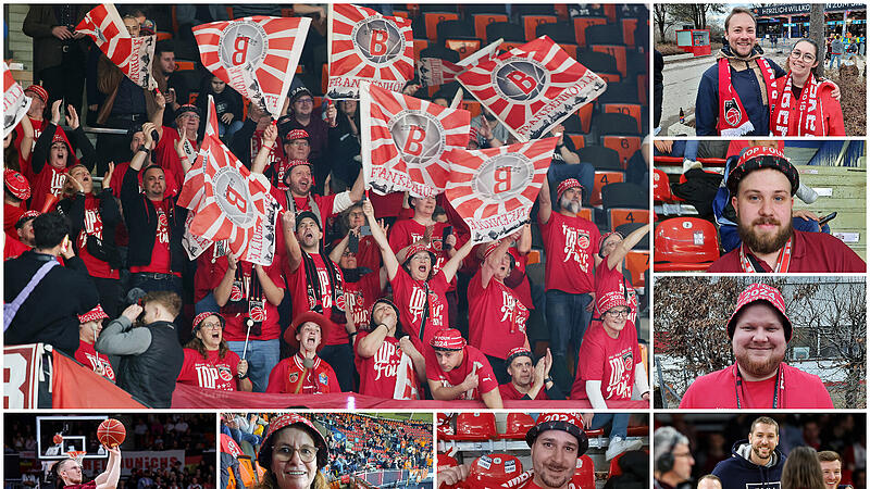 So erlebten die Anh&auml;nger der Bamberg Baskets das Pokalwochenende in M&uuml;nchen.