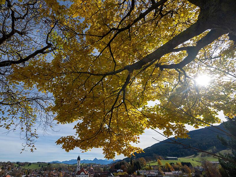 Herbstwetter in Bayern