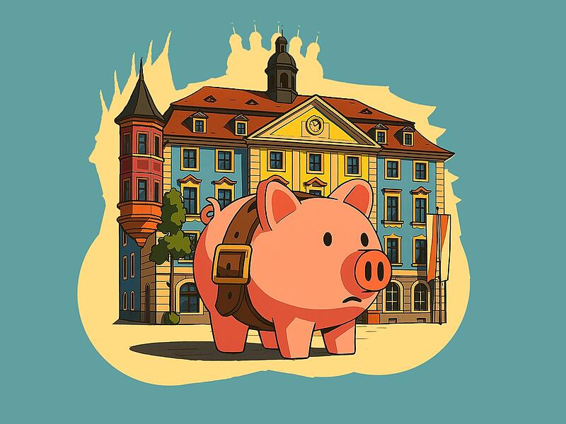 Die Stadt Coburg hat noch immer die höchste Steuerkraft aller kreisfreien Städte in Bayern. Trotzdem muss das Sparschwein angetastet werden.