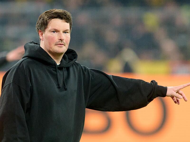 Trainer Merlin Polzin vom Hamburger SV