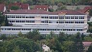 Das alte BBZ-Geb&auml;ude (Baujahr 1975) auf dem Karlsberg.