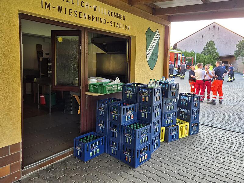 Für Getränke war gesorgt.
