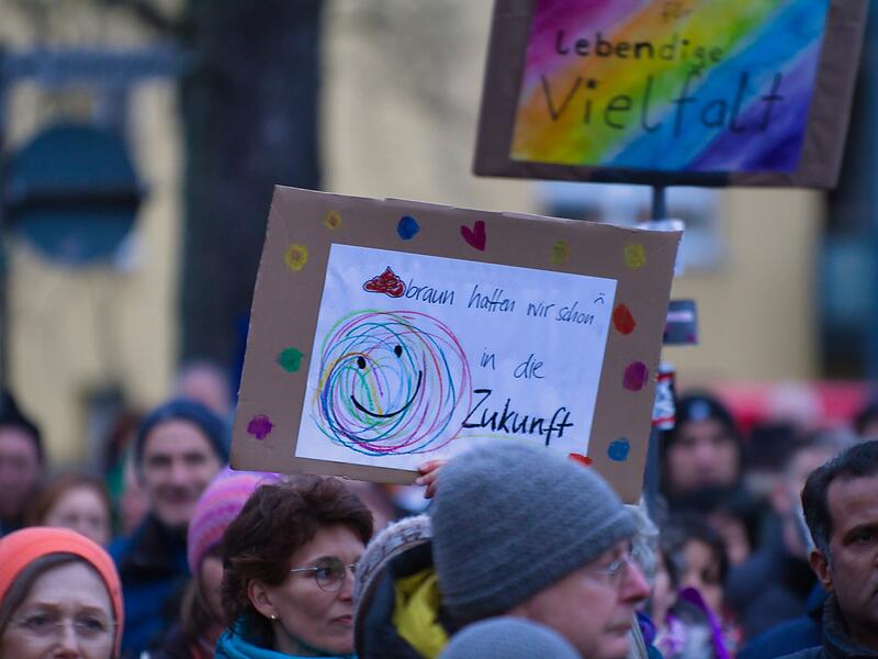 Demo f&uuml;r Demokratie in ForchheimDemo f&uuml;r Demokratie in Forchheim