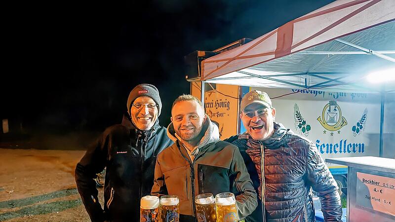Bockbieranstich am Diller Keller in D&ouml;rfleins