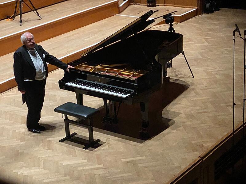 Grigory Sokolov beim Kissinger Sommer 2024. Grigory Sokolov beim Kissinger Sommer 2024.