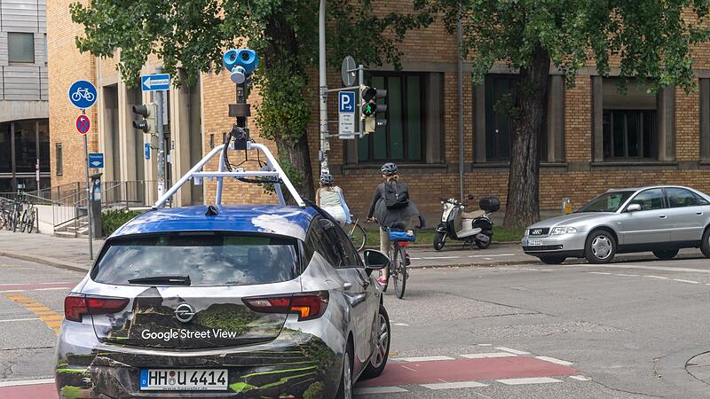 Ein Google-Street-View-Fahrzeug