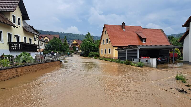 Hochwasser WeilersbachForchheim & Fr&auml;nkische Schweiz