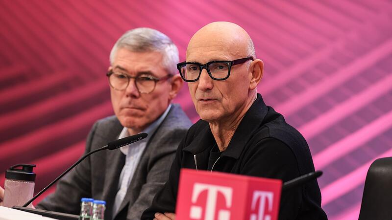 Die Telekom-Chefs Illek und Höttges