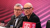 Die Telekom-Chefs Illek und Höttges