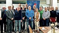 Für ihre Mitgliedschaft zwischen 25 und 60 Jahren sind bei einer Veranstaltung zahlreiche ver.di- Mitglieder geehrt worden.