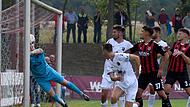 Gegentor nach sieben Minuten: Per Freisto&szlig; geriet der FC Eintracht Bamberg in der Regionalliga beim TSV Aubstadt auf die Verlierererstra&szlig;e und musste mit einer 0:2-Niederlage die Heimreise antreten.