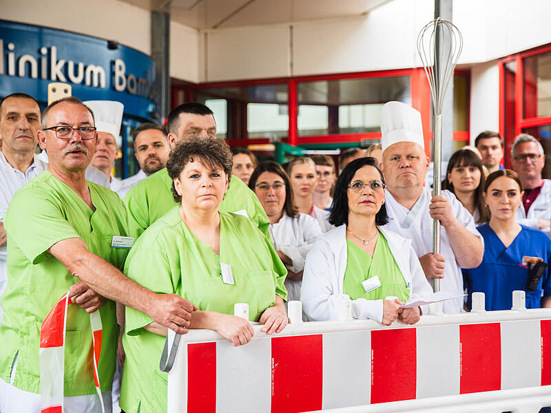 Klinikum Protest Bamberg Klinikum Protest Bamberg