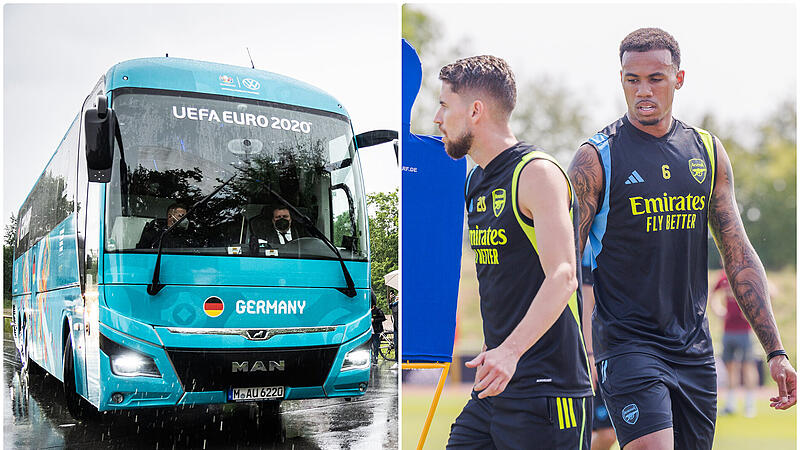 Am Home Ground Herzogenaurach: Die DF-Nationalmannschaft und der FC Arsenal