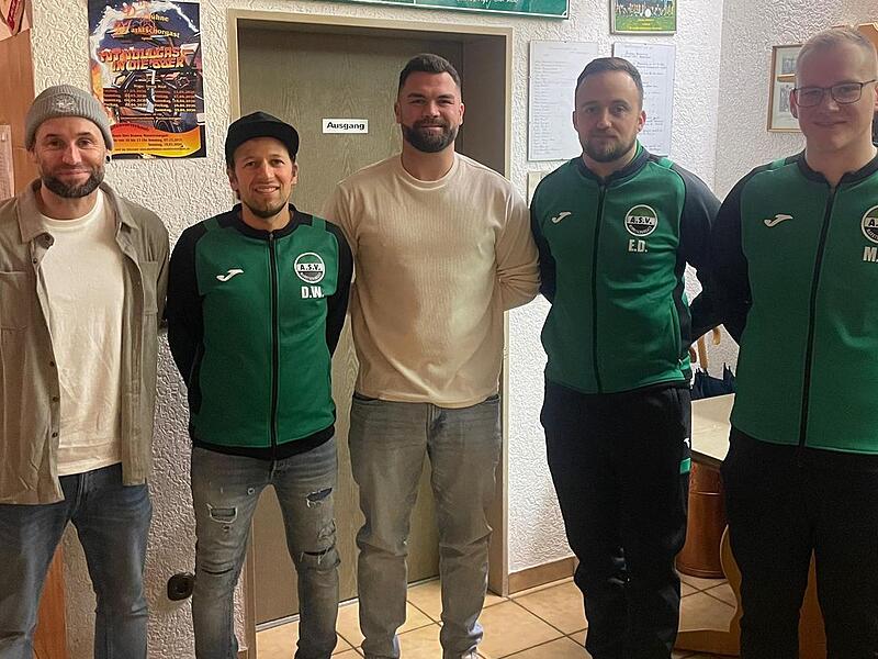 Neues Spielertrainer-Duo des ASV Marktschorgast