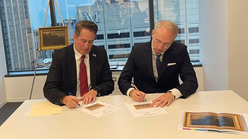 Entwendetes Gemälde kommt zurück nach München Entwendetes Gemälde kommt zurück nach München