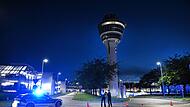 Flughafen München stellt teilweise Betrieb ein Flughafen München stellt teilweise Betrieb ein