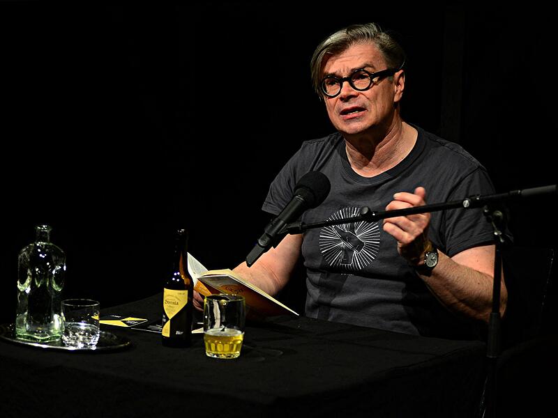 Jaroslav Rudiš las beim Bamberger Literaturfestival über BierDer Bahnausbau in Bamberg Jaroslav Rudiš las beim Bamberger Literaturfestival über BierDer Bahnausbau in Bamberg