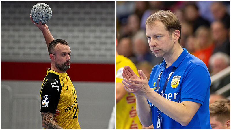 Jan Gorr (rechts) war mit daf&uuml;r verantwortlich, dass Florian Billek 2014 beim HSC Coburg unterschrieb.