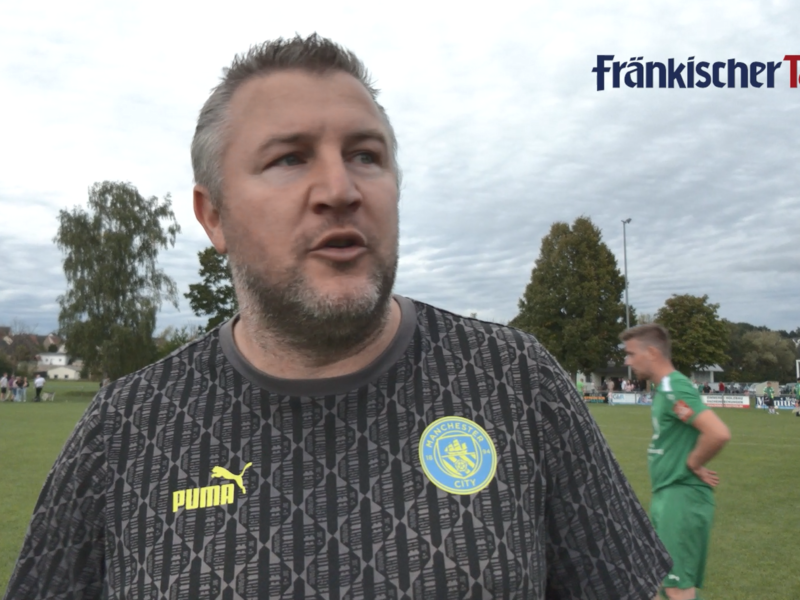Michael Hobner ist Trainer des SC Hertha Aisch und musste gegen den TSV Hemhofen spontan ins Tor.
