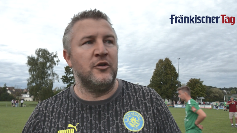 Michael Hobner ist Trainer des SC Hertha Aisch und musste gegen den TSV Hemhofen spontan ins Tor.