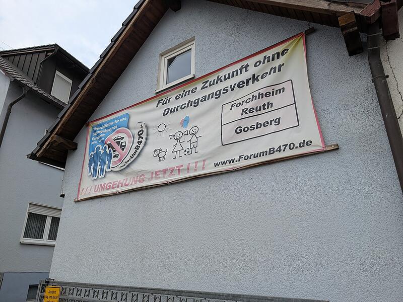 Ostspange ForchheimForchheim & Fränkische Schweiz Was bleibt vom Protest, sind die Banner.