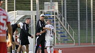 Coburgs Trainer Calle Schiebel muss nach der Pokalniederlage gegen Würzburg Aufbauarbeit leisten.