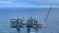 Norwegische Gasf&ouml;rderplattform