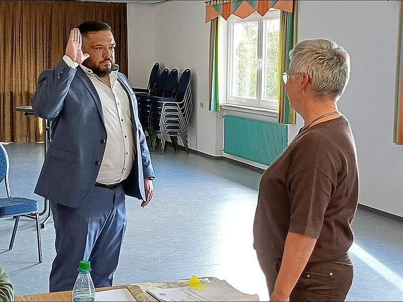 Koberstein leistet Amtseid