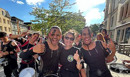 Auftakt Coburger Samba-Festival 2026