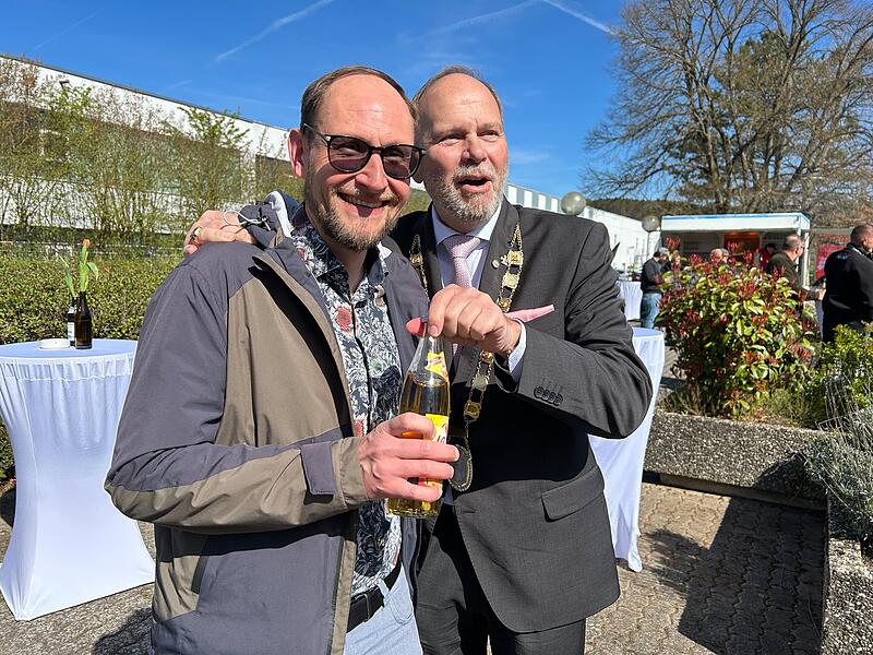 Verabschiedung von B&uuml;rgermeister Bernd Reisenweber in Ebersdorf bei Coburg